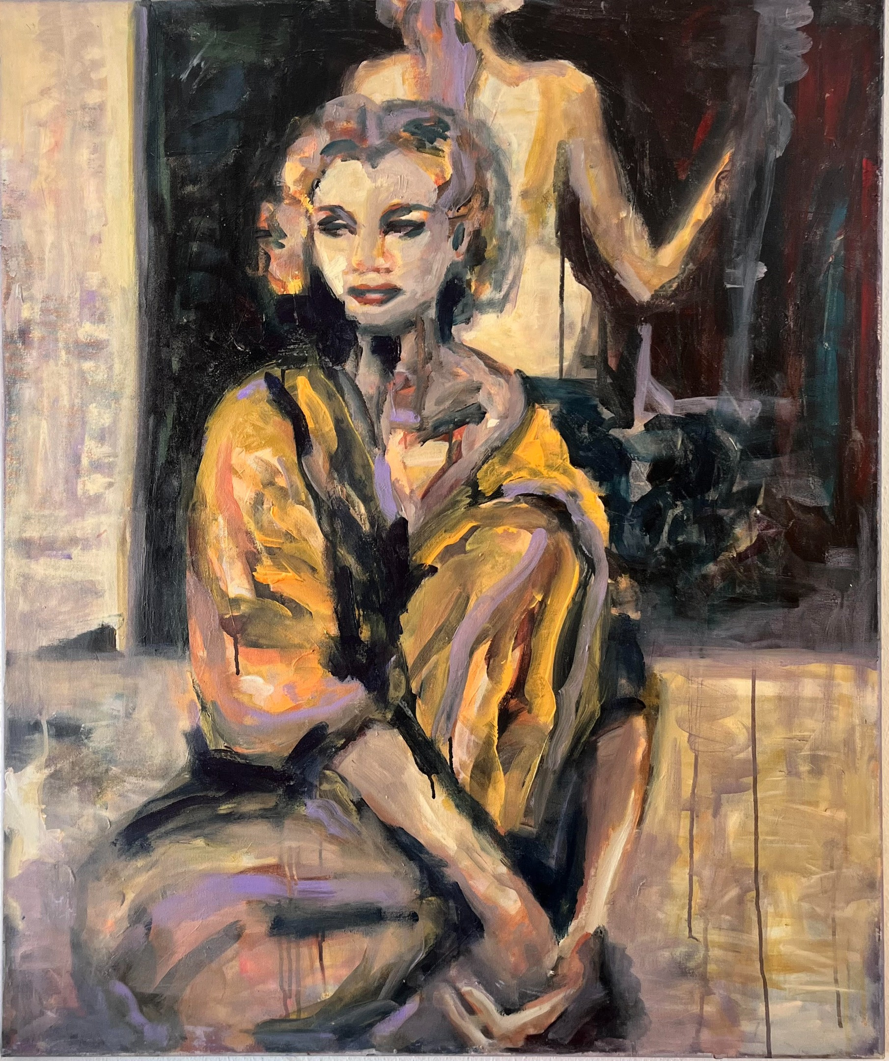 Portrait of a Lady in Gold