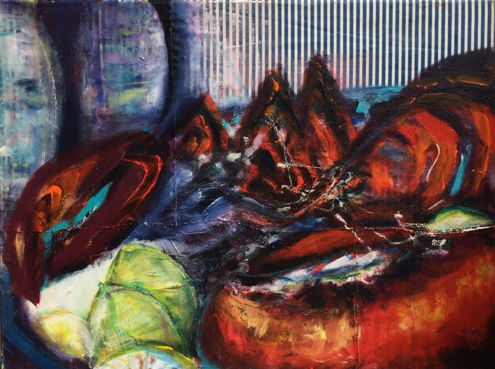 Lobster with Bottles